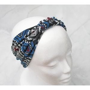 Wide Vintage Headbands Knot Elastic Turban for Women Girls 1130 05